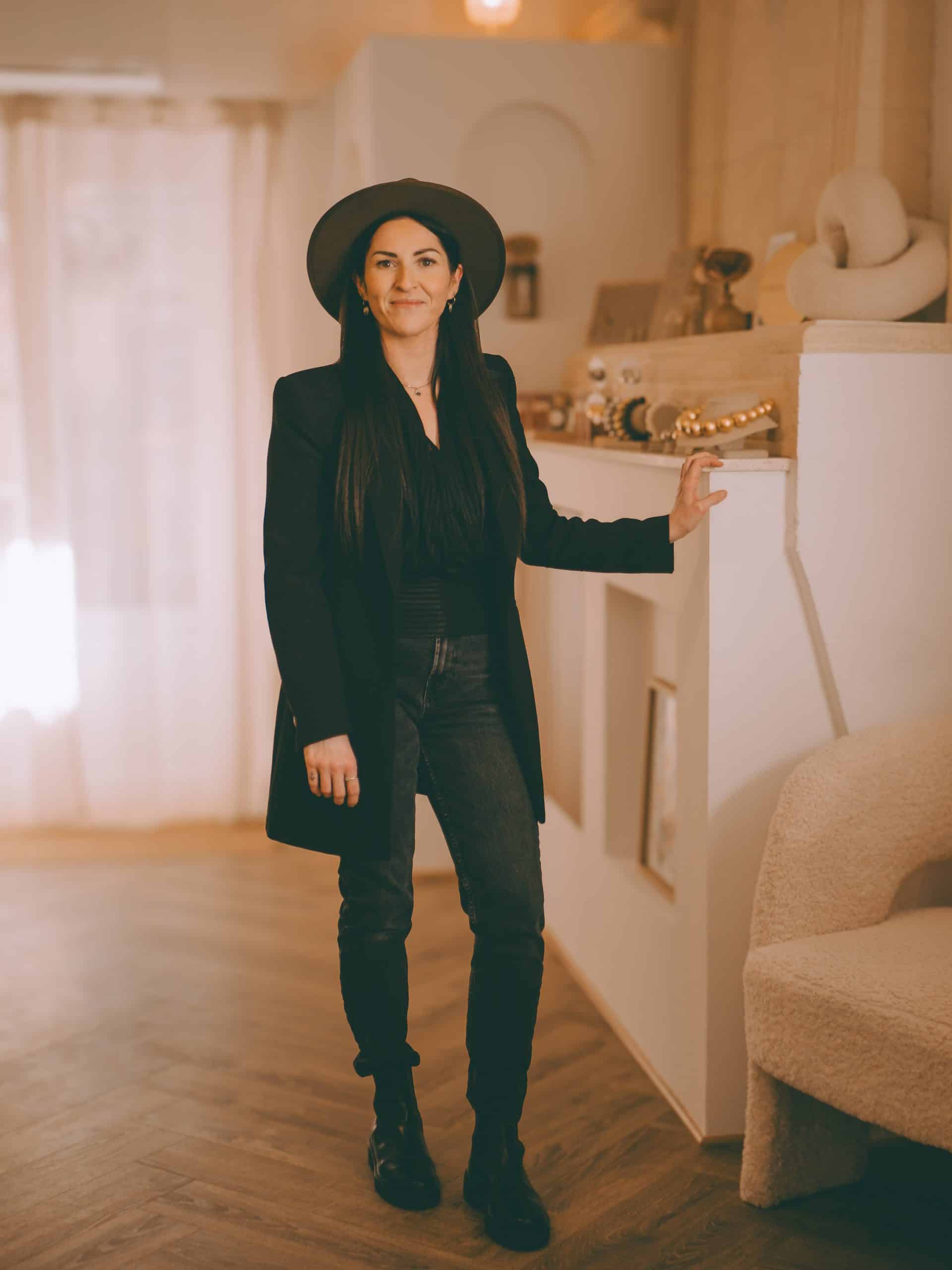 Annelyse Alberton, créatrice de Terrazzo Boutique à Maussane les Alpilles